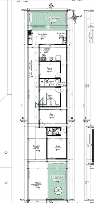 Foto 2 de Casa com 3 quartos à venda, 187m2 em Parque Ibirapuera, Aparecida De Goiania - GO