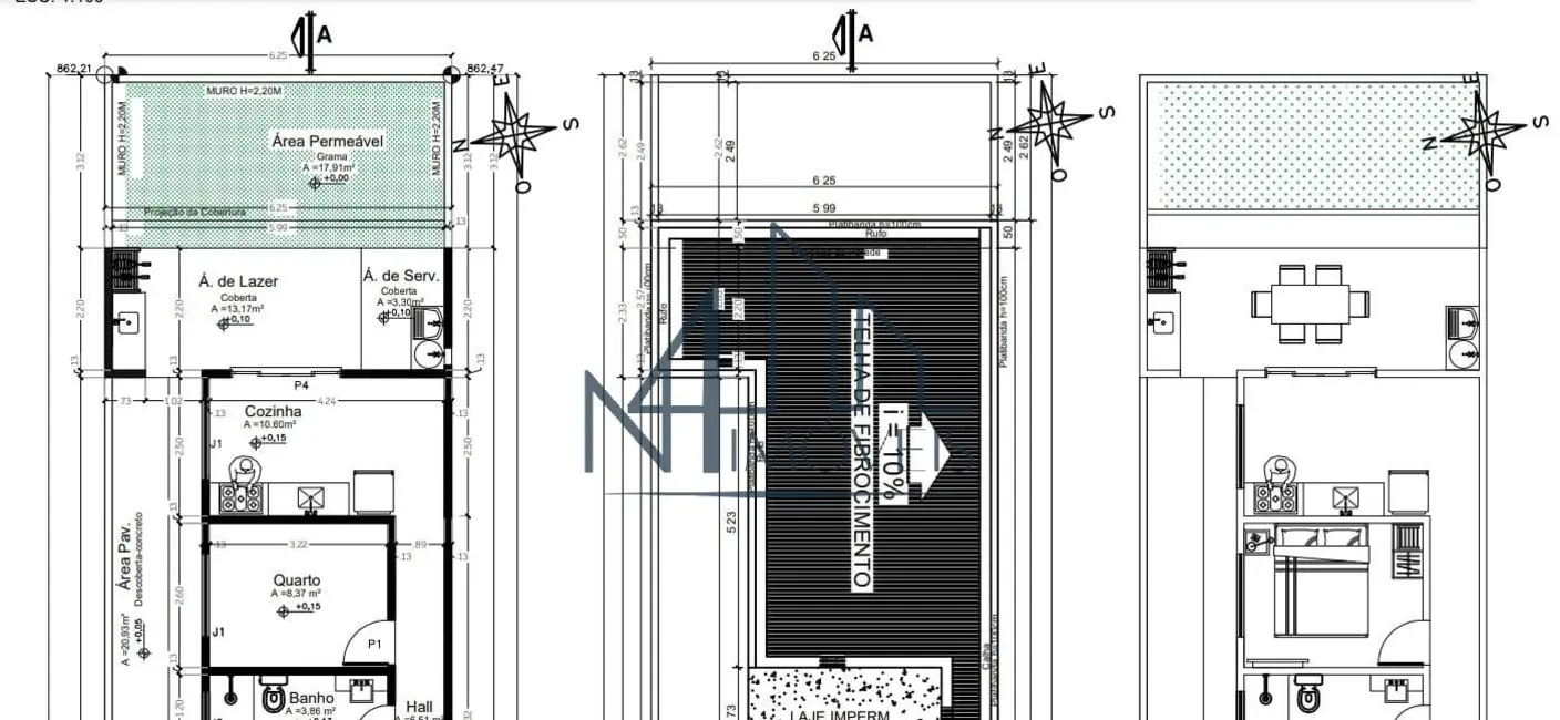 Foto 5 de Casa com 3 quartos à venda, 187m2 em Parque Ibirapuera, Aparecida De Goiania - GO