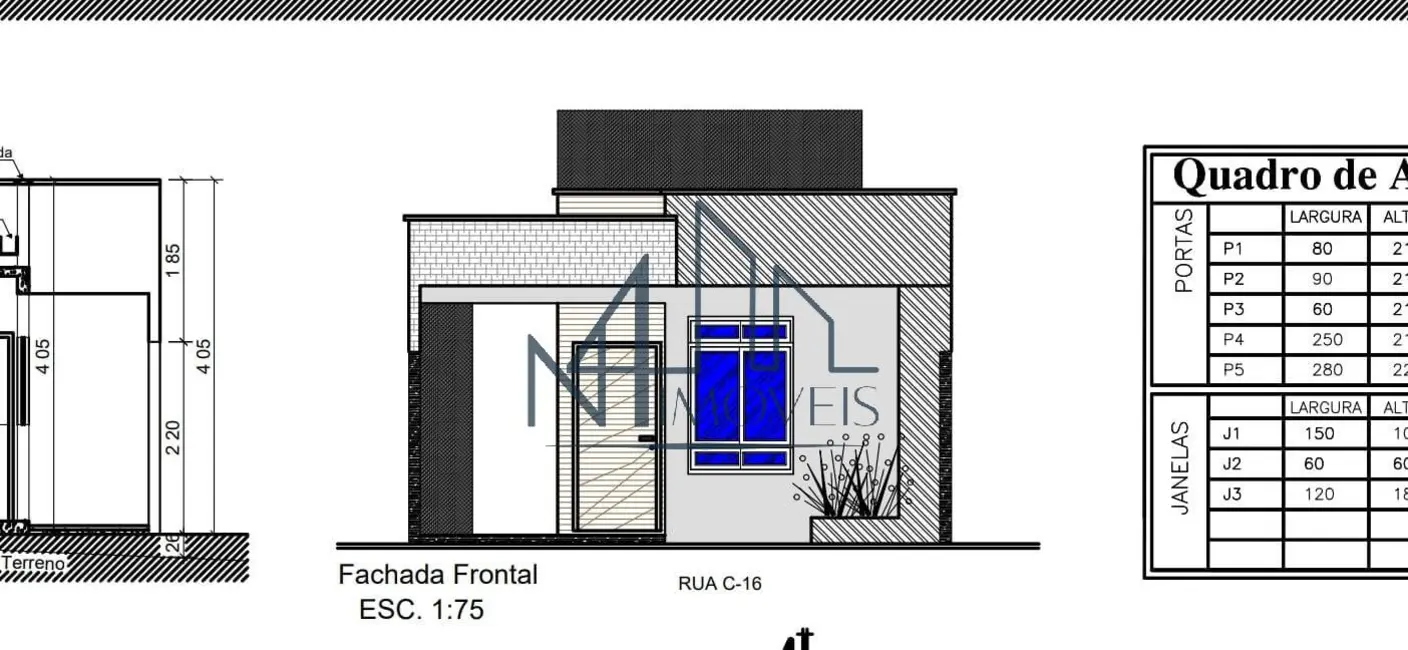 Foto 1 de Casa com 3 quartos à venda, 187m2 em Parque Ibirapuera, Aparecida De Goiania - GO