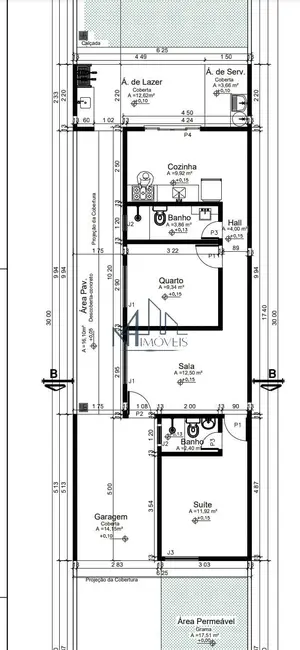 Foto 2 de Casa com 3 quartos à venda, 187m2 em Parque Ibirapuera, Aparecida De Goiania - GO
