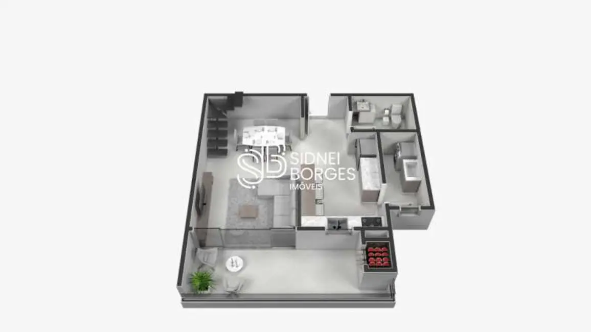 Apartamento com 2 quartos à venda em Piratuba - SC - imagem 8 Foto 8 de Apartamento com 2 quartos à venda em Piratuba - SC