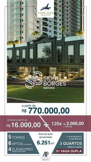 Foto 1 de Apartamento à venda, 85m2 em Chapeco - SC