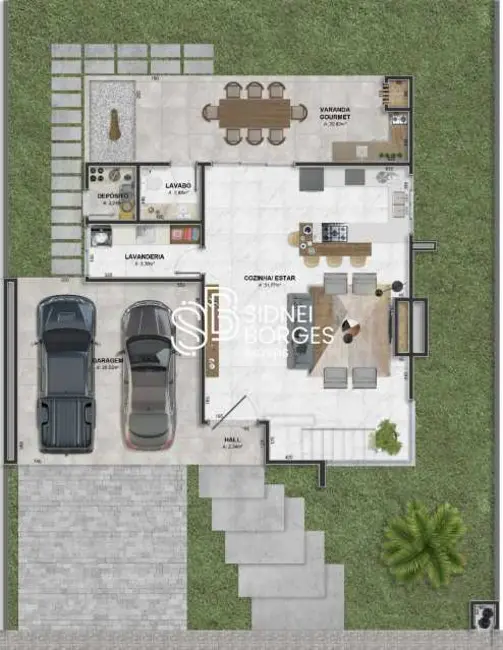 Foto 8 de Casa com 3 quartos à venda, 214m2 em Concordia - SC