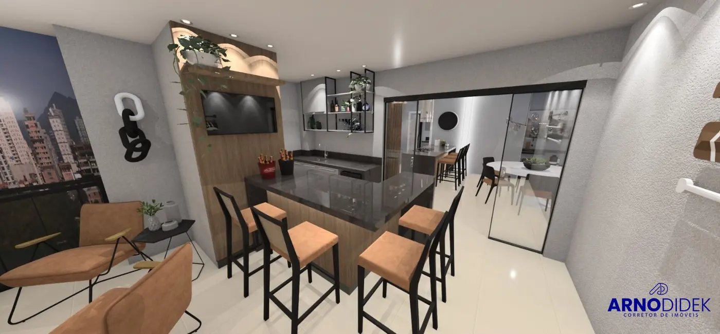 Foto 3 de Apartamento com 4 quartos à venda, 200m2 em Meia Praia, Itapema - SC