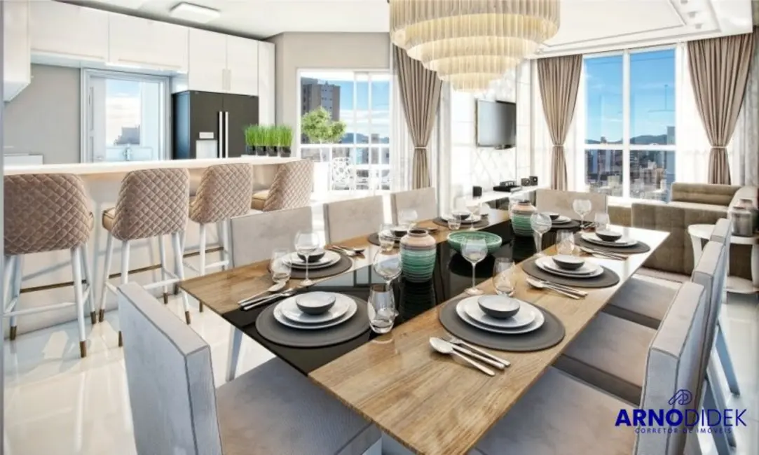 Foto 4 de Apartamento com 3 quartos à venda, 129m2 em Meia Praia, Itapema - SC