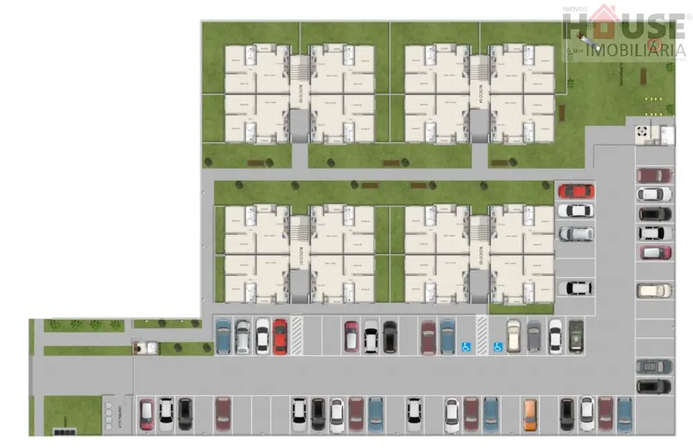 Apartamento com 2 quartos à venda, 60m2 em Vargem Grande, Pinhais - PR - imagem 4 Foto 4 de Apartamento com 2 quartos à venda, 60m2 em Vargem Grande, Pinhais - PR