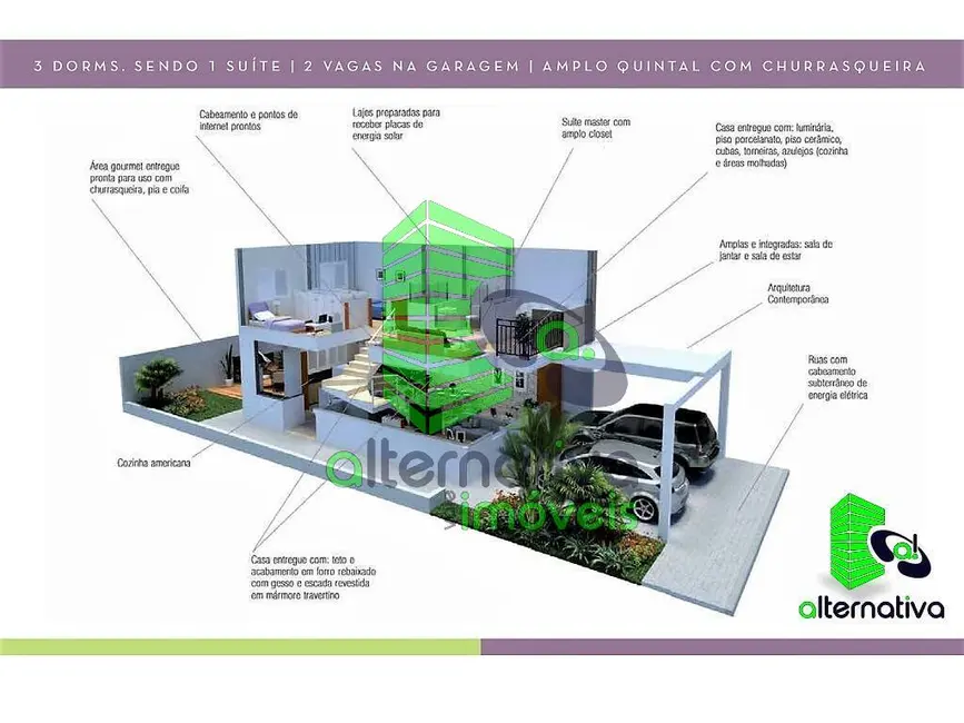 Foto 4 de Casa com 2 quartos à venda, 178m2 em Vila Areao, Taubate - SP