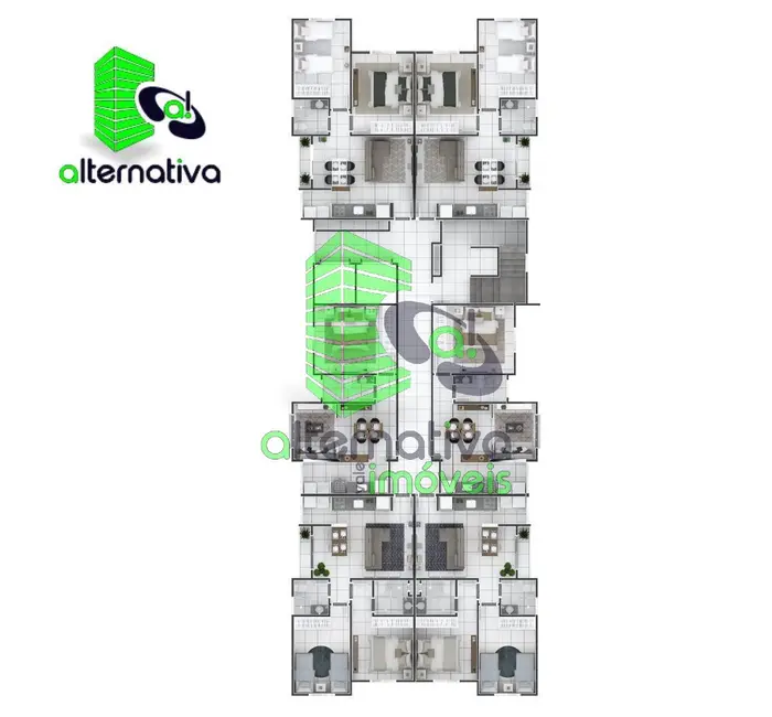 Foto 9 de Apartamento com 2 quartos à venda, 51m2 em Chácara do Visconde, Taubate - SP