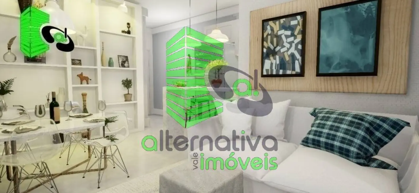 Foto 3 de Apartamento com 2 quartos à venda, 57m2 em Pindamonhangaba - SP