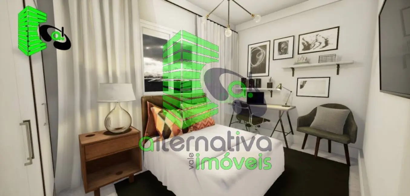 Foto 4 de Apartamento com 2 quartos à venda, 57m2 em Pindamonhangaba - SP