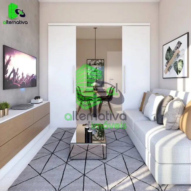 Foto 2 de Apartamento com 1 quarto à venda, 39m2 em Chácara do Visconde, Taubate - SP