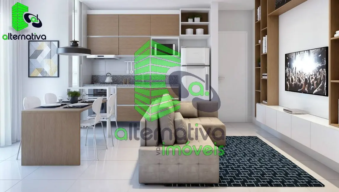 Foto 5 de Apartamento com 1 quarto à venda, 39m2 em Chácara do Visconde, Taubate - SP