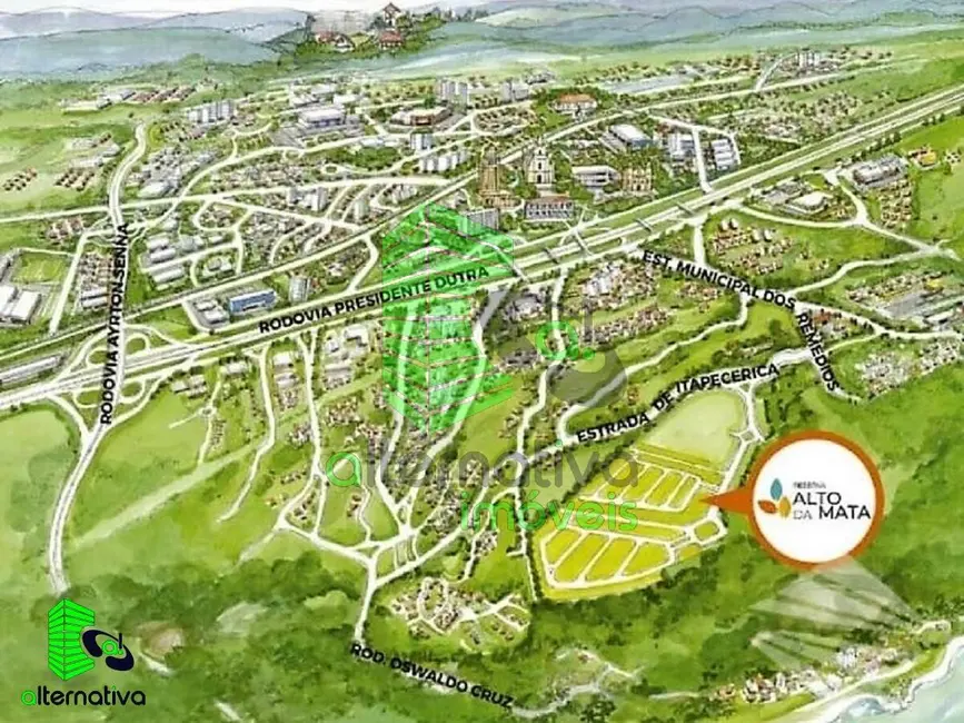 Foto 1 de Terreno / Lote à venda, 250m2 em Itapecirica, Taubate - SP