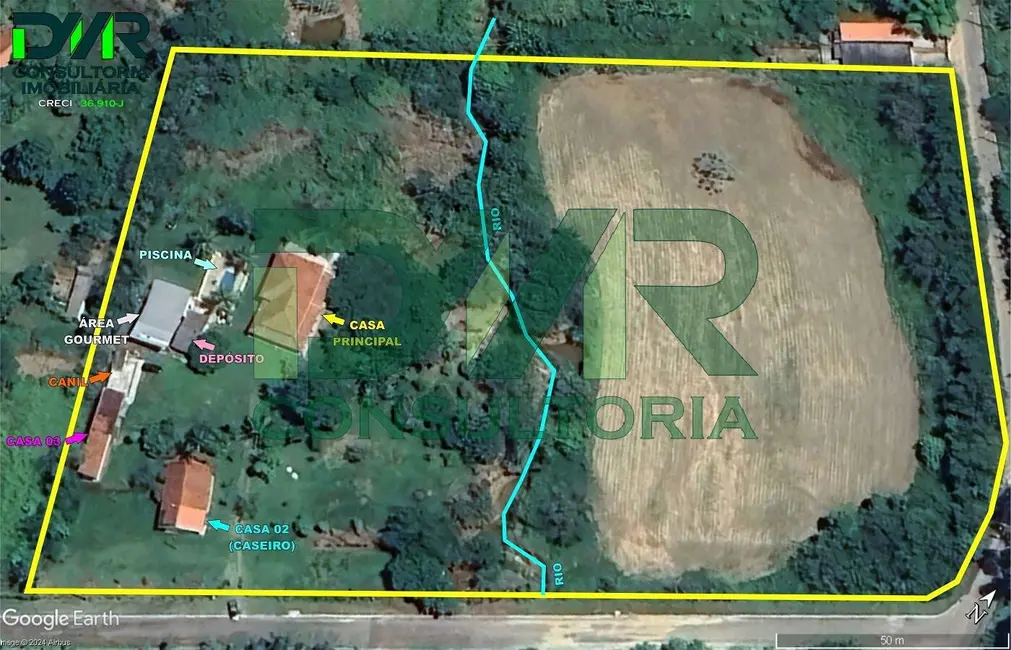 Foto 8 de Sítio / Rancho com 3 quartos à venda, 24200m2 em Área Rural de Taubaté, Taubate - SP