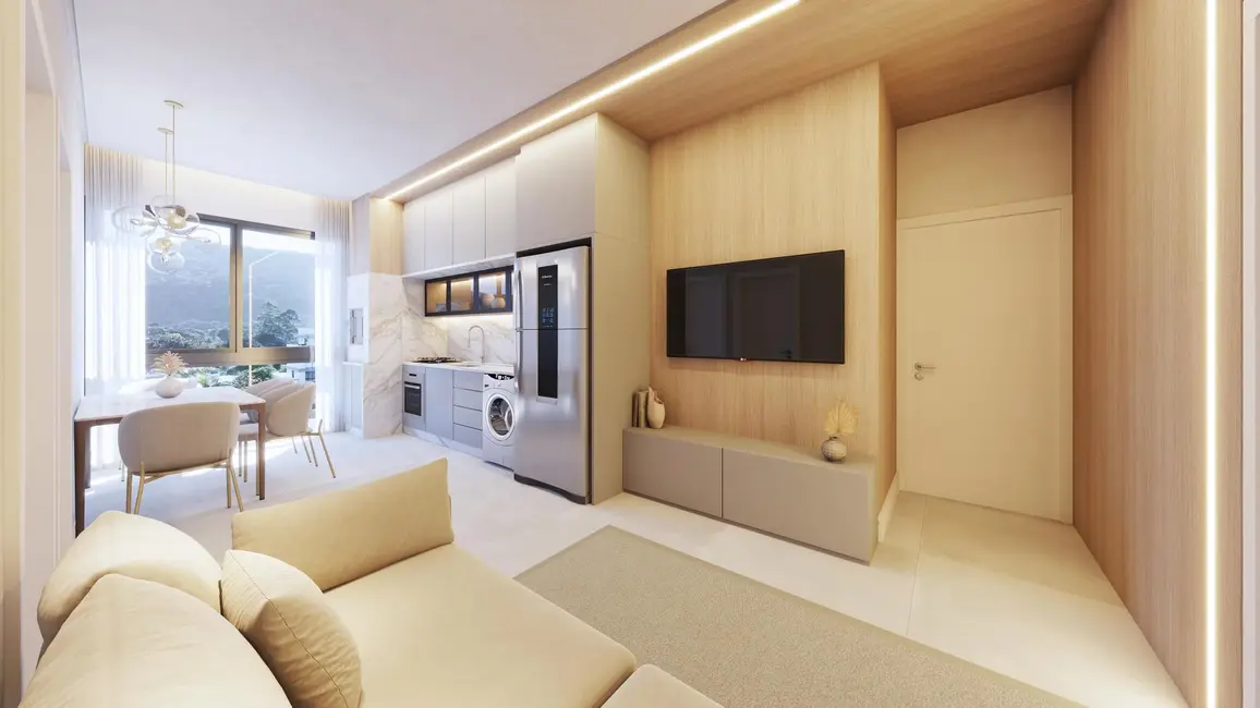 Foto 4 de Apartamento com 1 quarto à venda, 35m2 em Bombinhas - SC
