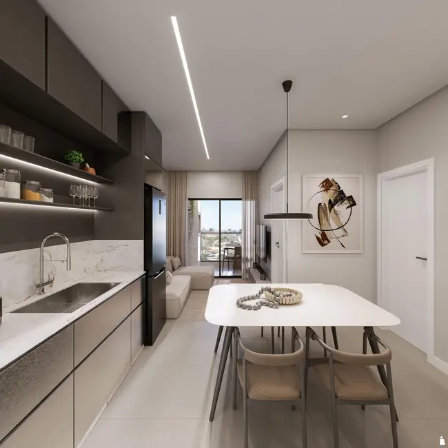 Foto 3 de Apartamento com 1 quarto à venda, 51m2 em Bombinhas - SC