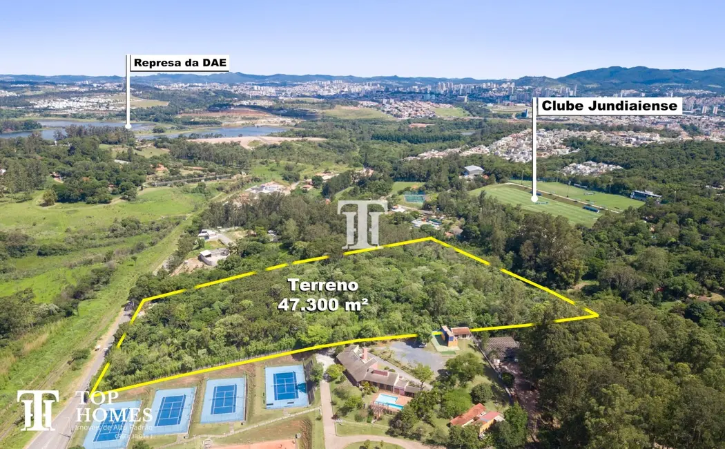 Foto 2 de Terreno / Lote à venda, 47300m2 em Parque Centenário, Jundiai - SP