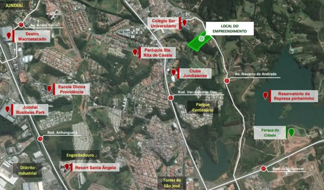 Foto 6 de Terreno / Lote à venda, 47300m2 em Parque Centenário, Jundiai - SP