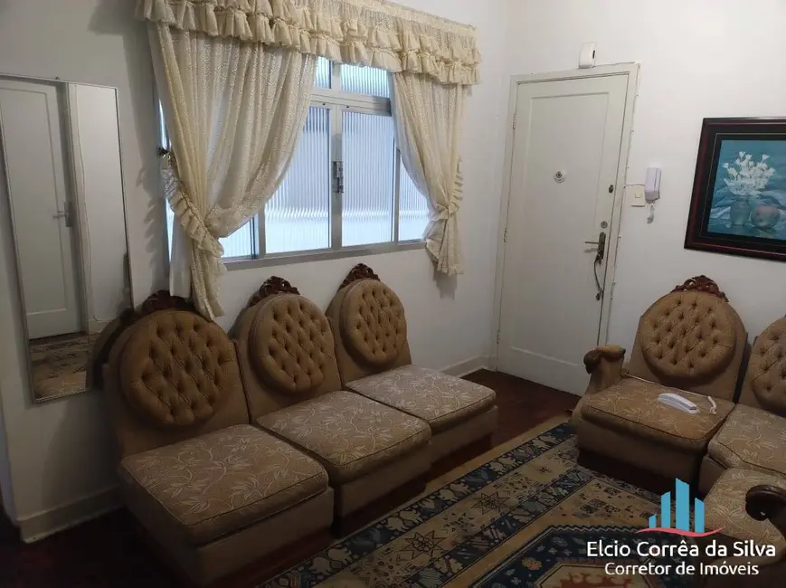 Foto 1 de Apartamento com 2 quartos para alugar, 65m2 em Boqueirão, Santos - SP