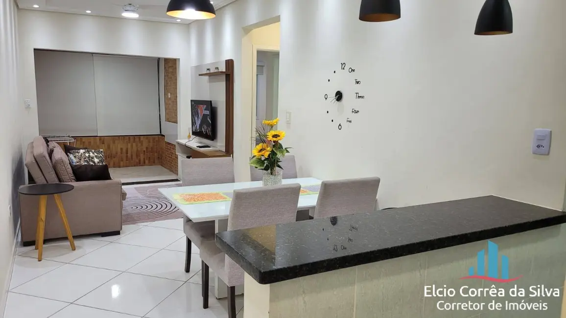 Foto 1 de Apartamento com 2 quartos para alugar, 70m2 em Ocian, Praia Grande - SP
