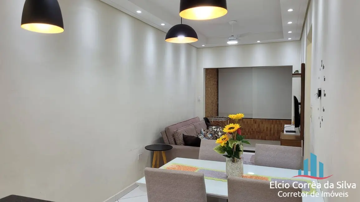 Foto 2 de Apartamento com 2 quartos para alugar, 70m2 em Ocian, Praia Grande - SP
