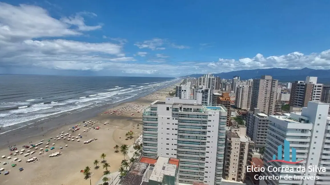Foto 1 de Apartamento com 2 quartos para alugar, 100m2 em Aviação, Praia Grande - SP