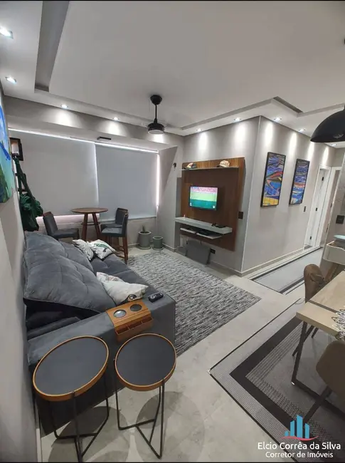 Foto 1 de Apartamento com 2 quartos para alugar, 70m2 em Canto do Forte, Praia Grande - SP