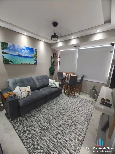 Foto 2 de Apartamento com 2 quartos para alugar, 70m2 em Canto do Forte, Praia Grande - SP