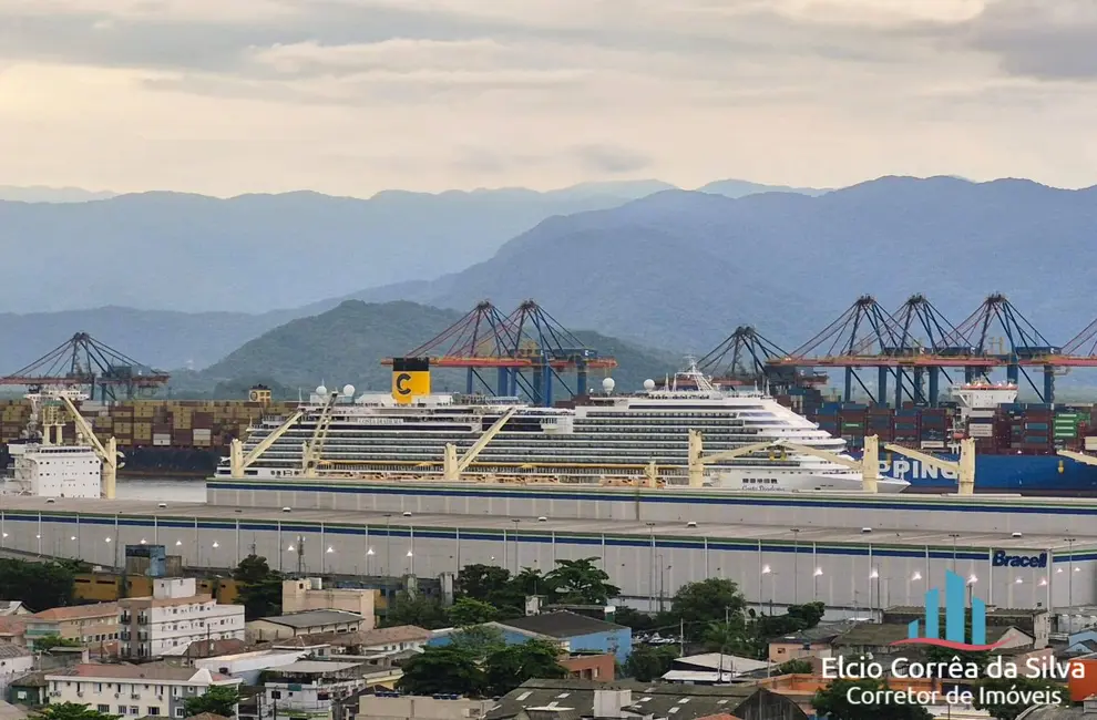 Foto 1 de Apartamento com 2 quartos à venda, 77m2 em Ponta da Praia, Santos - SP