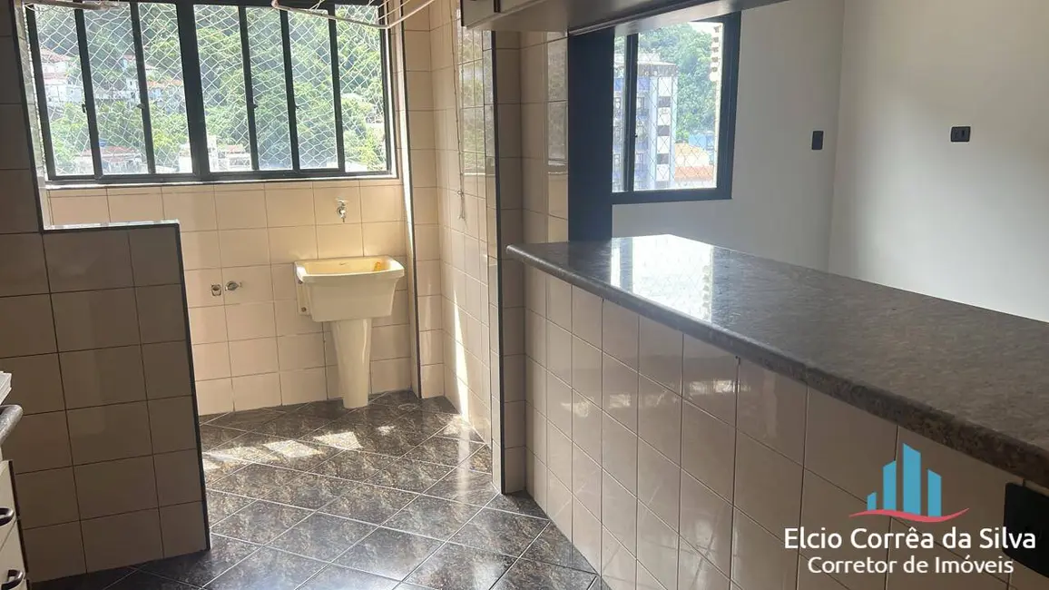 Foto 4 de Apartamento com 2 quartos para alugar, 86m2 em Marapé, Santos - SP