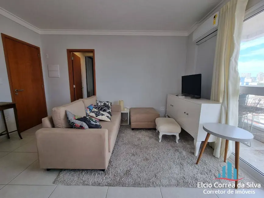 Foto 1 de Apartamento com 1 quarto para alugar, 50m2 em Embaré, Santos - SP