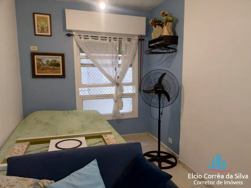 Foto 2 de Apartamento com 1 quarto para alugar, 28m2 em Aparecida, Santos - SP