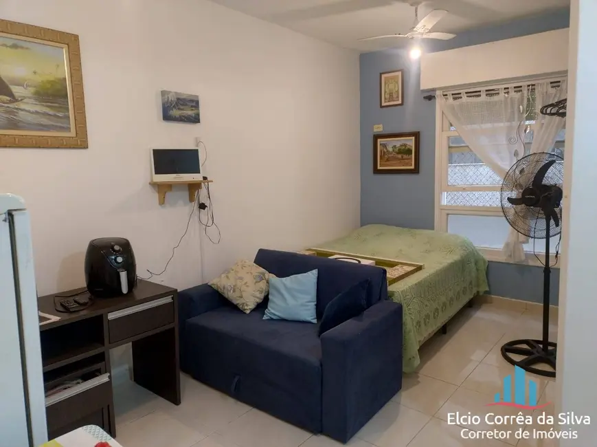Foto 3 de Apartamento com 1 quarto para alugar, 28m2 em Aparecida, Santos - SP