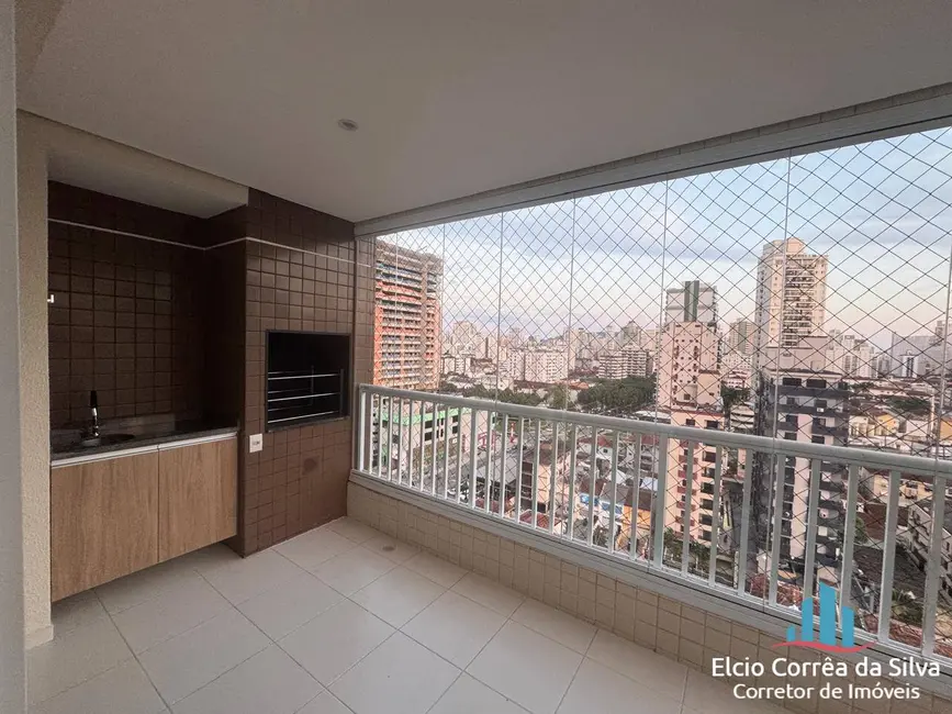 Apartamento com 3 quartos para alugar, 111m2 em Encruzilhada, Santos - SP - imagem 6 Foto 6 de Apartamento com 3 quartos para alugar, 111m2 em Encruzilhada, Santos - SP