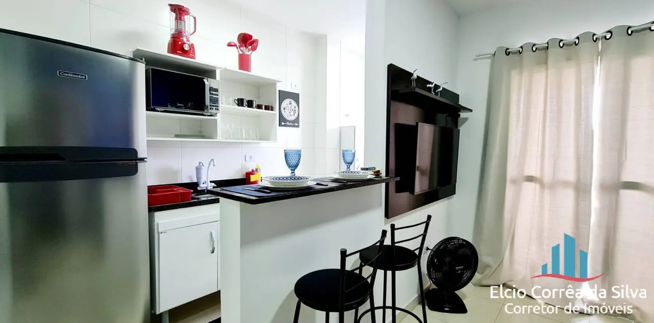 Foto 9 de Apartamento com 1 quarto à venda, 43m2 em Maracanã, Praia Grande - SP