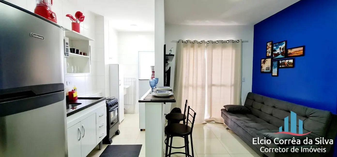 Foto 6 de Apartamento com 1 quarto à venda, 43m2 em Maracanã, Praia Grande - SP