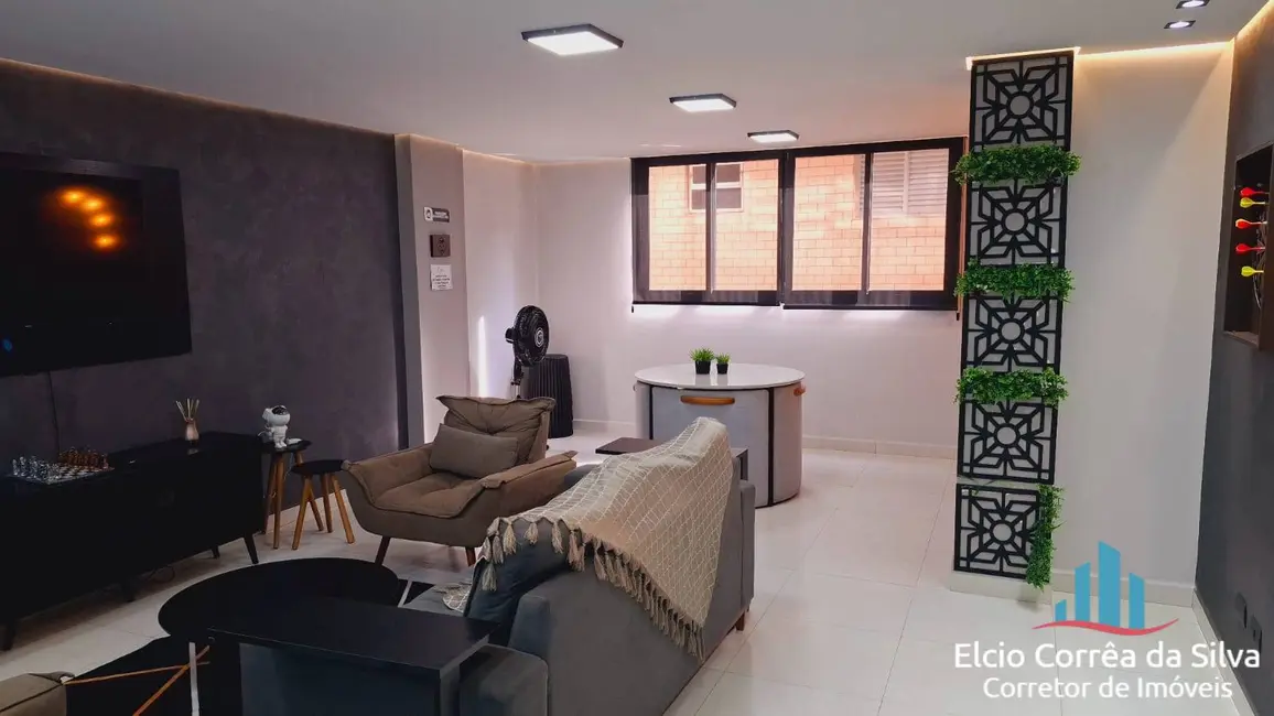 Foto 8 de Apartamento com 2 quartos para alugar, 75m2 em Canto do Forte, Praia Grande - SP