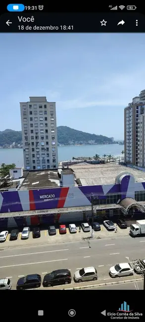 Foto 1 de Apartamento com 2 quartos à venda, 75m2 em Centro, Sao Vicente - SP