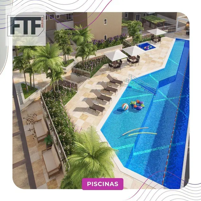 Apartamento com 2 quartos à venda, 55m2 em Parque Iracema, Fortaleza - CE - imagem 3 Foto 3 de Apartamento com 2 quartos à venda, 55m2 em Parque Iracema, Fortaleza - CE