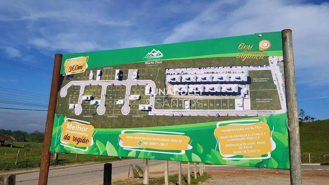 Foto 2 de Terreno / Lote à venda, 438m2 em Prado, Biguacu - SC