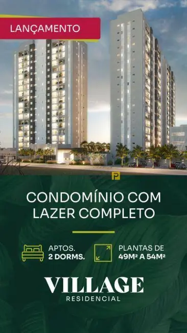 Foto 2 de Apartamento com 2 quartos à venda, 49m2 em Parque Residencial Jaguari, Americana - SP