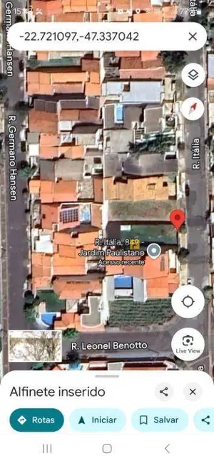 Foto 2 de Terreno / Lote à venda, 300m2 em Jardim Paulistano, Americana - SP