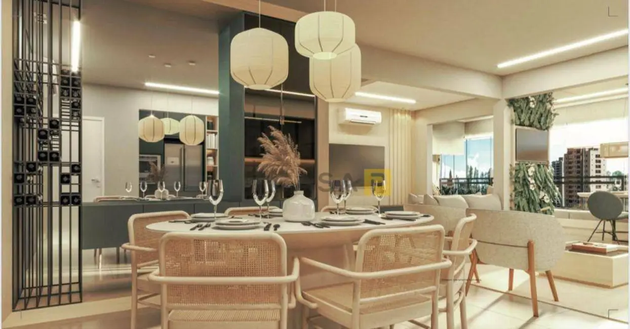 Apartamento com 3 quartos à venda, 123m2 em Americana - SP - imagem 4 Foto 4 de Apartamento com 3 quartos à venda, 123m2 em Americana - SP