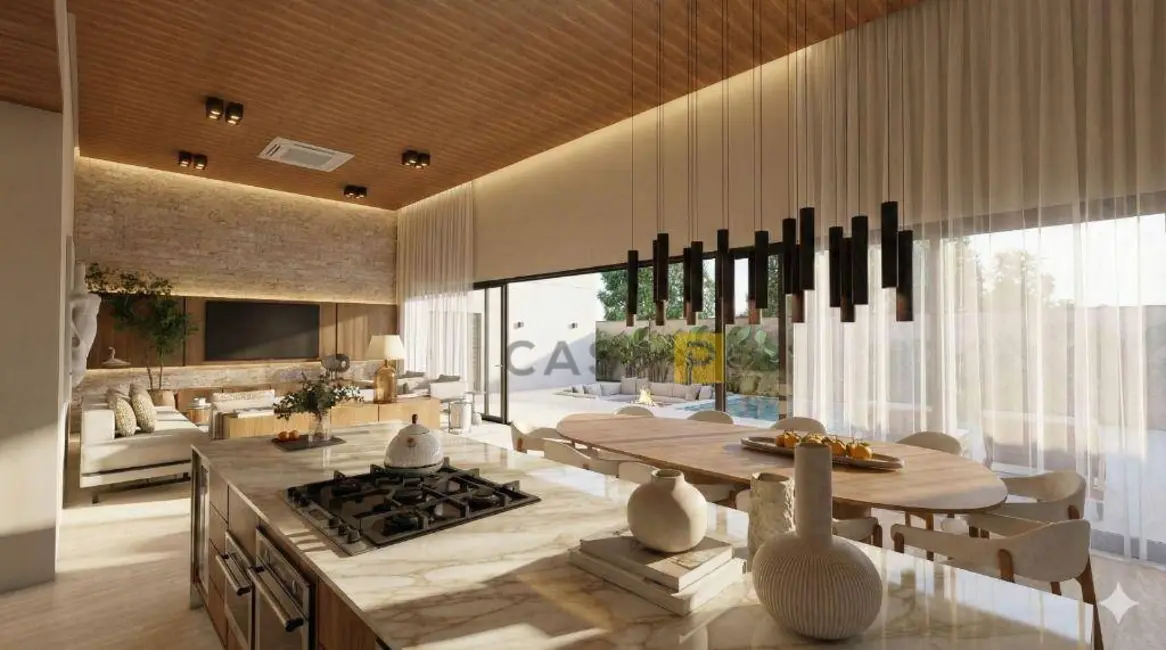 Foto 1 de Casa de Condomínio com 3 quartos à venda, 480m2 em Riviera Tamborlim, Americana - SP