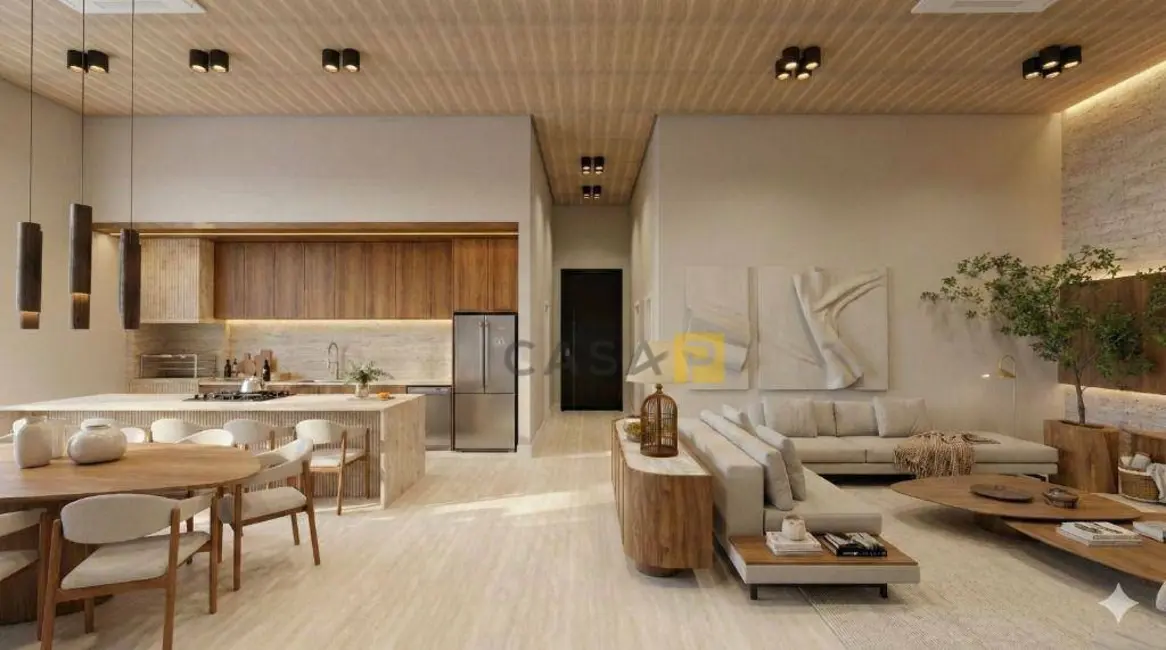 Foto 2 de Casa de Condomínio com 3 quartos à venda, 480m2 em Riviera Tamborlim, Americana - SP