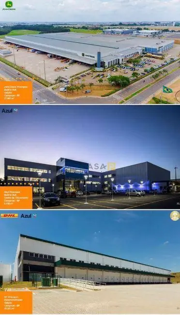 Foto 3 de Armazém / Galpão para alugar, 21360m2 em Distrito Industrial, Campinas - SP