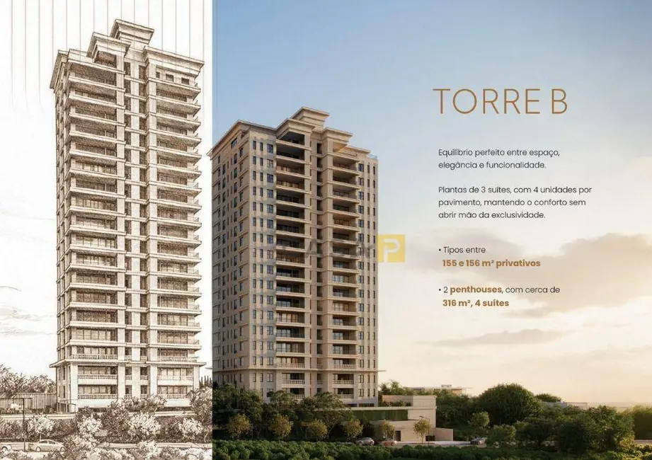 Foto 8 de Apartamento com 3 quartos à venda, 155m2 em Parque Residencial Nardini, Americana - SP