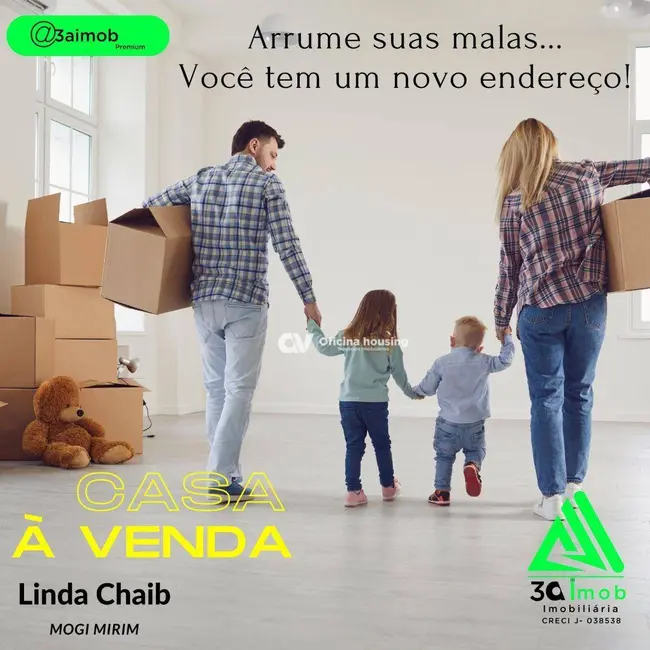 Foto 1 de Casa com 2 quartos à venda, 280m2 em Loteamento Linda Chaib, Mogi Mirim - SP