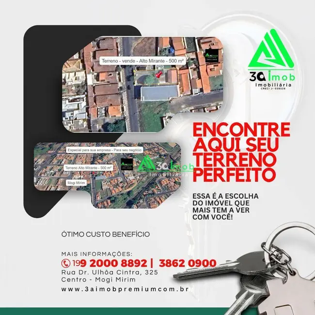 Foto 5 de Terreno / Lote à venda, 500m2 em Mirante, Mogi Mirim - SP