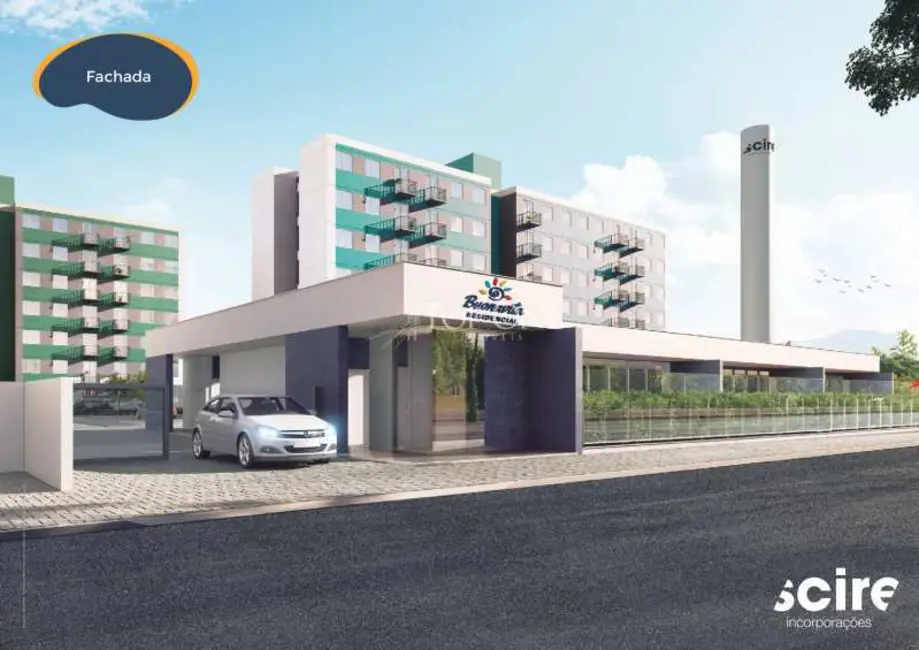 Apartamento com 2 quartos à venda, 48m2 em Biguacu - SC - imagem 2 Foto 2 de Apartamento com 2 quartos à venda, 48m2 em Biguacu - SC